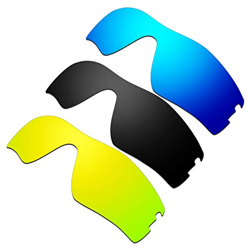 Verre Oakley Radar Pitch noir or 24 carats lentille de remplacement de haute précision esthétique