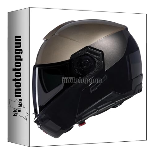 Casque moto modulable Nolan N90-3 Travelling sable noir taille M pas cher