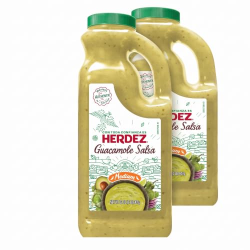 HERDEZ Guacamole Salsa, Medium, 32 oz. jug (Pack of 2)