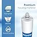 Waterdrop AP431 Replacement Cartridge for Aqua-Pure AP431 Hot Water Scale Inhibitor for AP430SS, Prevent Scale Accumulation and Protect Water Heaters, Pack of 3