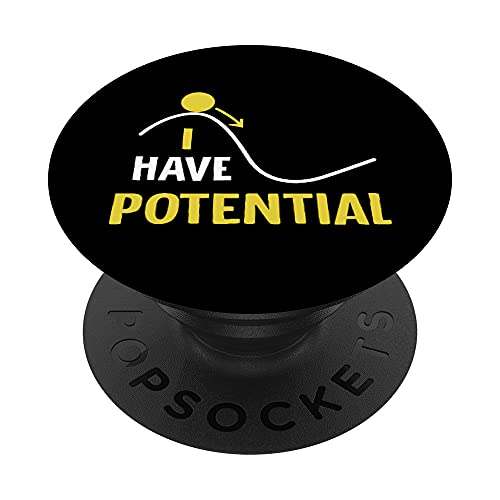 I Have Potential Energy Funny Physics Teacher Nerd PopSockets PopGrip Interchangeable