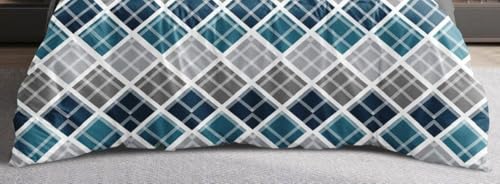 Image of The Royal King Collection 350 TC King Size Bedsheet with 2 King Size Pillow Covers| Beautiful Designer Flat Sheet | Luxury Soft Sheet (3pcs Set) |108x108 inches. (Multicolor-6613)