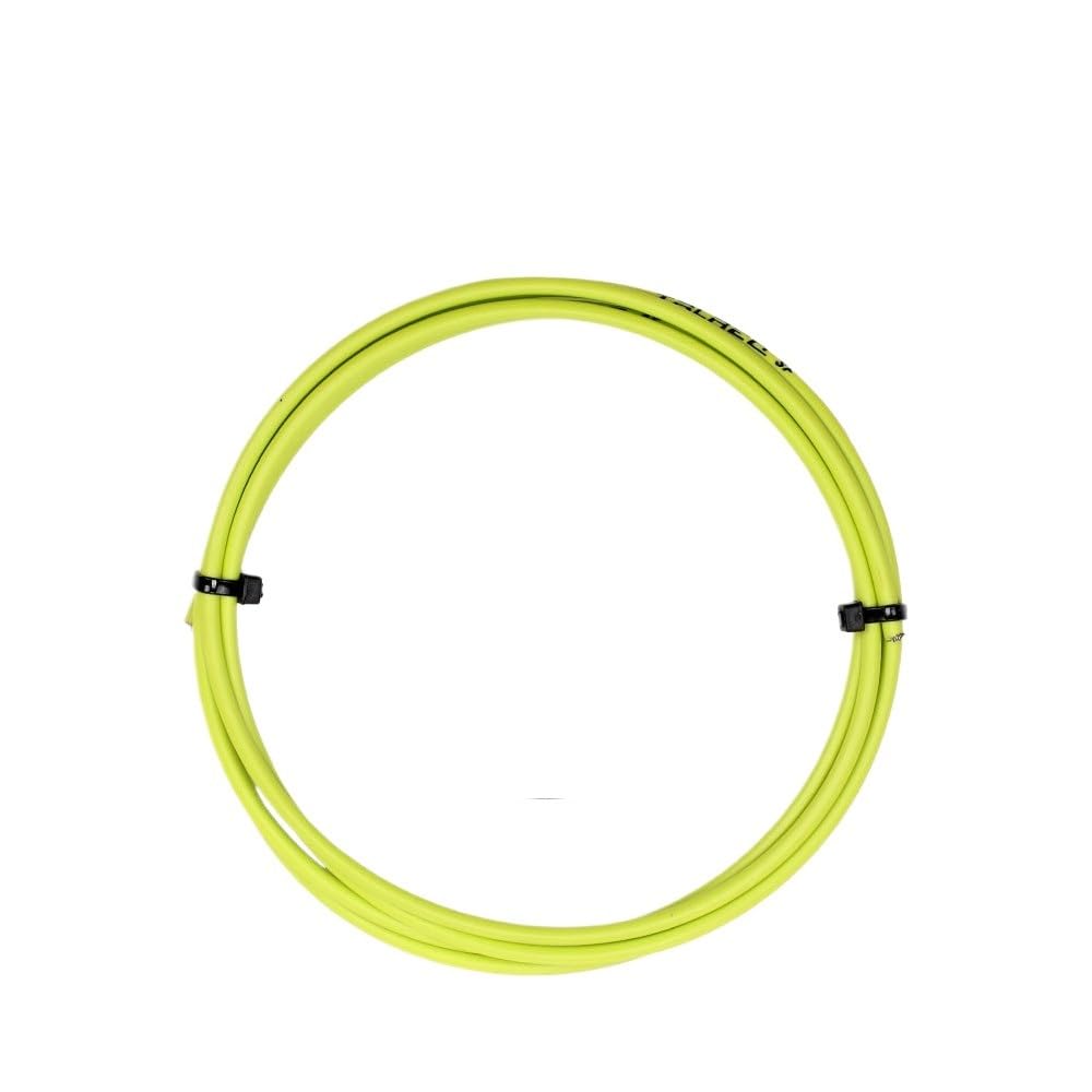 Brake Cable Bicycle Shift Cable Bike Shifters Derailleur Wire Road Mountain Brake Tube Lengthen MTB Line(Shift Cable-Yellow)