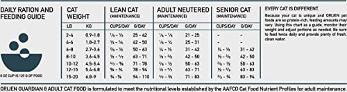 Orijen Guardian 8 | 1,8 kg | Trockenfutter für ausgewachsene Katzen | 90 % tierische Zutaten | Mit frischem oder rohem Geflügel- und Fischzutaten | Natürliche Ballaststoffquellen