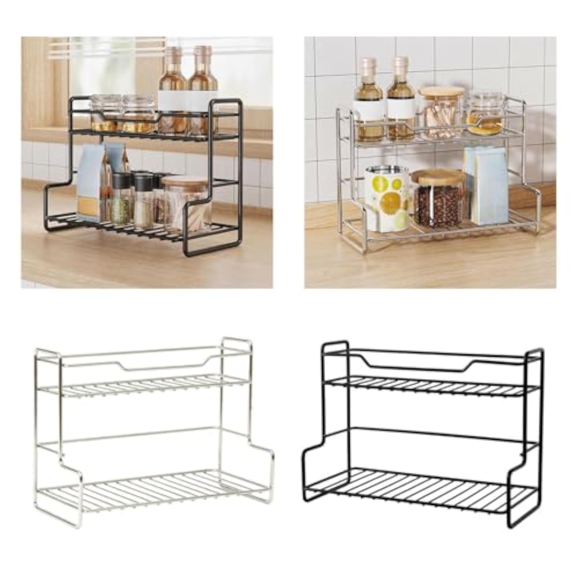 Space Saving Multipurpose Kitchen Storage Rack for Restaurant