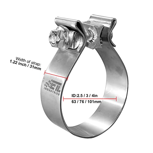 Etl Industries ETL-KG2023-3 2.5 Inch Exhaust Clamp thumb #3