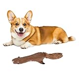 Ethical 5735 Skinneeez Plus-Squirrel Stuffing-Less Dog Toy, 15-Inch
