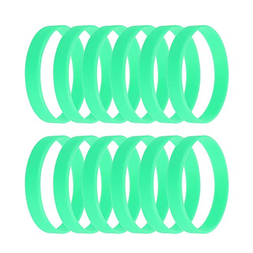 CCINEE チーム分けや仲間の証にも シリコンリストバンド12本セット