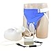 HMWOKPOT Raccoglitore di Urina Elettrico Indossabile, Orinatoio Elettrico Intelligente Premium con Aspirazione Automatica E Design Anti-Perdita - Grande capacità 3000 Ml,Male immagine