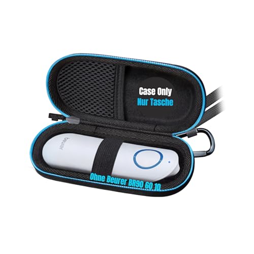 Woollo Case Compatible with Beurer BR 60 BR 90 BR 10 Insect Bite Healer Portable Hard Travel Case Cover Case Only Bag Without Insect Bite Healer, Black