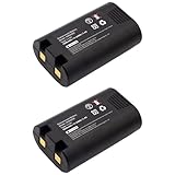 (2 Pack) Updated Rhino 5200 Rhino 4200 Battery for DYMO LabelManager 360D LabelManager 420P S0895840 W002856 1759398