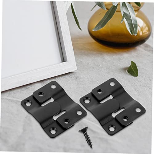 Heavy Duty Mirror Hanger Kit 10 Pcs Interlocking Hooks Shelf Bracket