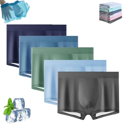 Ice Boxer Pro, Nuvellor Underwear – Ultra Comfortable Premium Silk Underwear, Ropa Interior De Seda Premium Ultra Cómoda