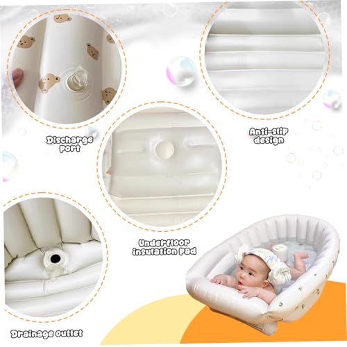 Baignoire gonflable pour bébé compacte et pliable pour le voyage - 2