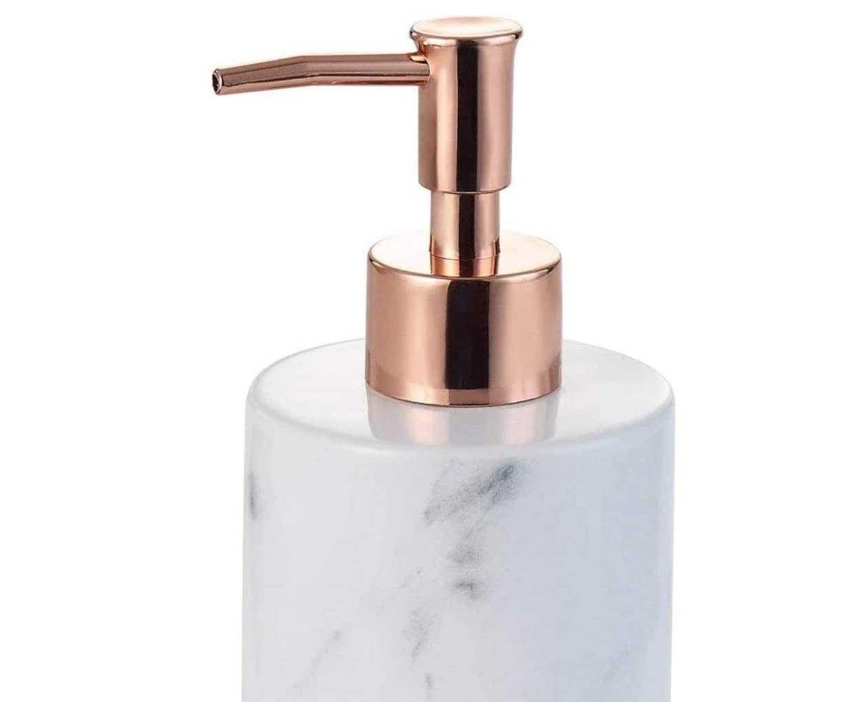 Dosatore Sapone Dispenser Sapone Dispenser di Sapone in Ceramica Dispenser di Sapone Liquido Ricaricabile per Bagno Decorativo Erogatore Sapone