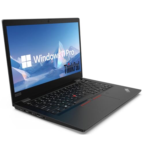 Image of Lenovo Thinkpad L13 Gen1 Laptop Computer, 13.3 inch Didsplay Business Notebook PC, Core i5-10210 Processor 1.6GHz, 8GB DDR4 RAM, 256GB SSD, Webcam, Window 11 Pro (Renewed)
