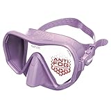 SEAC Pura – Maschera Subacquea Monolente Frameless in Silicone | Maschera per Immersioni e Snorkeling Antifog Low Volume con Fibbia 3D