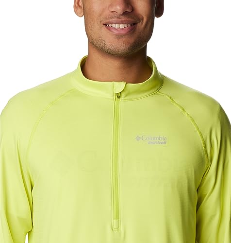 Image of Columbia Men's Endless Trail Half Zip Mesh Long Sleev