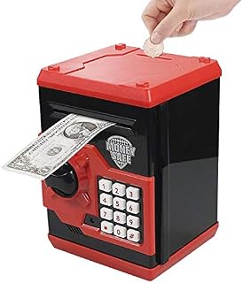 Totola Piggy Bank Electronic Mini ATM for Kids Baby Toy, Safe Coin Banks