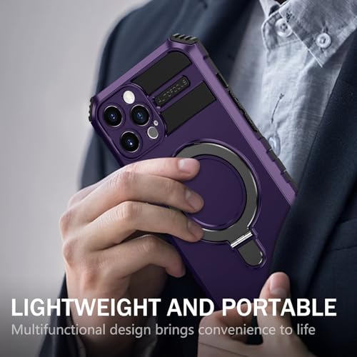 Coque iPhone 12 Pro Max avec support intégré pour éviter les chutes et les bris d'écran