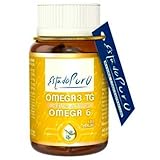 Omega 3 6 Estado Puro | Combinación Perfecta de EPA, DHA y GLA | Enriquecido con Vitamina E | Forma Natural de Triglicéridos | Sin GMO | 100 Perlas | TONGIL
