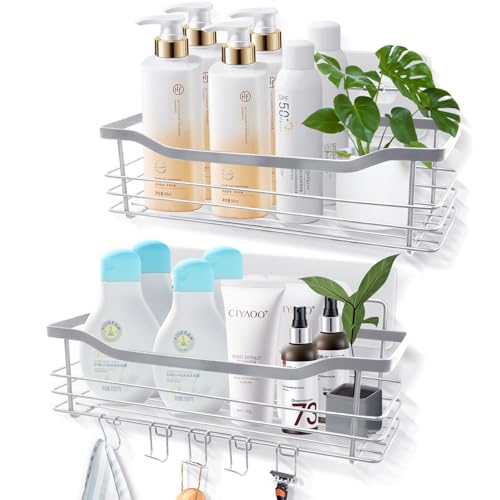 Duschablage Ohne Bohren Duschkorb Edelstahl: 2 Stück Badregal Duschregal...