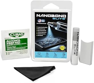 Liquid Screen Protector – Patented Nano-Infused Shield for Phones, Tablets, and Smartwatches – Invisible 1-Minute Application, Strengthens Glass by Up to 250% – No Ceramic