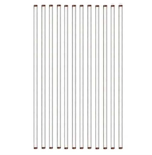BOROSILICATE GLASS STIRRING RODS LENGTH X O.D.(150mm X 8mm). Pack of 10-image-2