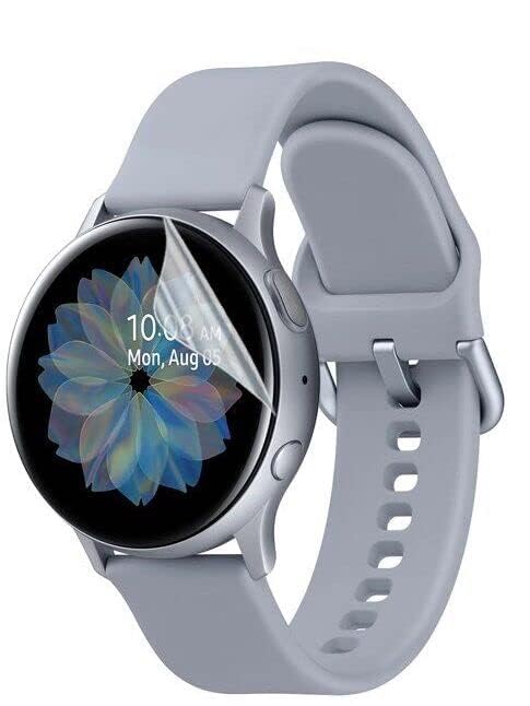 Image of BLACKSHEEP 2 Pack Membrane For Samsung Galaxy Watch Active 2 44mm Full Screen Coverage Flexible Watch Screen Protector with Easy Installation Kit