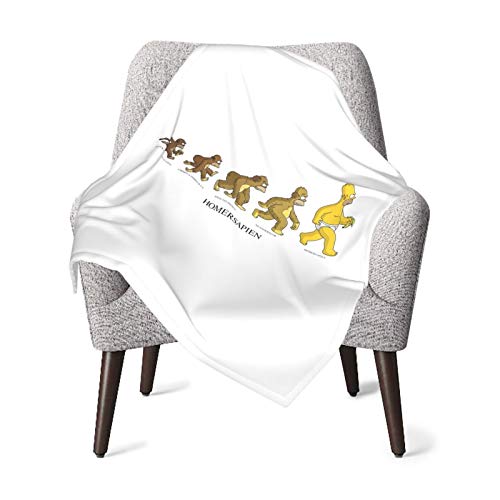 Yongenee Simpsons ザ・シンプソンズ ブランケット76cm×101cm 赤ちん 小さいサイズ ひざ掛け 掛け毛布 ふわふわ 柔らかい 冷房対策 軽くて暖かい 秋冬 軽量 夏用