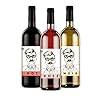 XXL-Drinks Sechzisch Vierzisch Weinpaket WeiÃwein Rotwein RosÃ©wein je 0,75l BIO CuvÃ©e-Weine feinherb