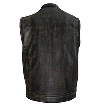 Amazon.co.jp: メンズMotorcycleアンティークブラウンSon of