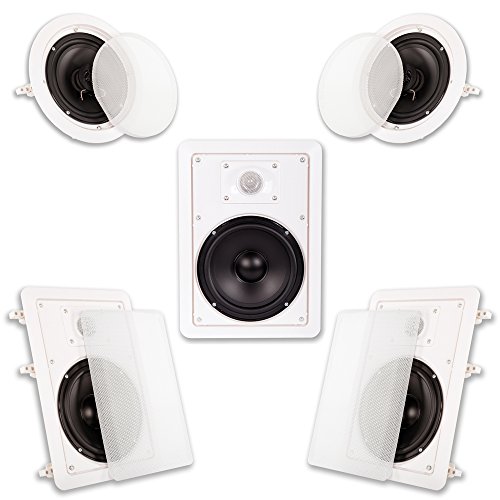 Get Discount Offer Acoustic Audio HT-65 in Wall in Ceiling 1250 Watt 6.5 Home Theater 5 Speaker System 🔥 Flash Sale Acoustic Audio HT-65 in Wall in Ceiling 1250 Watt 6.5 Home Theater 5 Speaker System