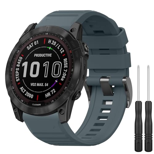 [YGTBSR] oh Quickfit 26mm ւxg GARMIN(K[~) Fenix 7X / Fenix 6X / Fenix 5X /Enduro 2/Epix Pro 51mmp VR Xgbv X|[coh _炩 ʋC