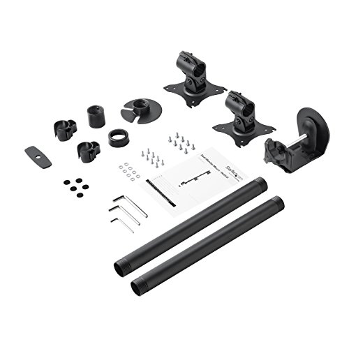 Support de bureau StarTech.com pour deux écrans verticaux ARMDUALV - 6