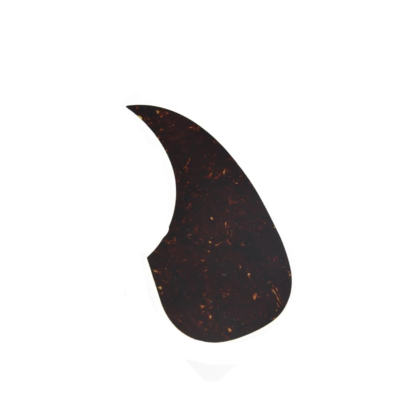 Maskownica Na Gitarę Klasyczną Płyta Do Gitary Akustycznej Teardrop Dark Brown Tortoise