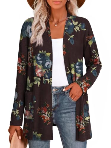 Image of Anymiss Womens Winter Long Sleeve Sweaters Cardigan M-5XL 2026 Spring Plus Size Jackets