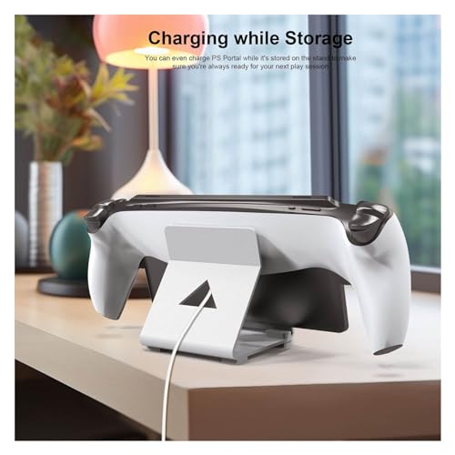 HEATFUN Playstation 5 Portal Remote Player Suporte de metal - Branco