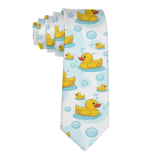 Supdreamc Men's Printed Necktie - Skinny Graduation Tie for Special Events