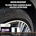 Tire Shine Wax Coating Paste, Car Tire Black Shine with Conditioners, Resists Water & Sunshine Fading, Tire Cleaner with Applicators for Cars, Trucks, Motorcycles, 3.53 Oz