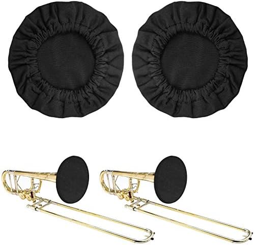 Snowki 2Pcs Reusable Music Instrument Bell Cover - 10' Thickening Trumpet cover for French Horn, Bass Trombone, Euphonium Bell Cover