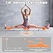 BESUFY Leg Stretcher Machine, 330 Lbs Heavy Duty Splits Machine Improve Flexibility Leg Stretching Training Equipment for Ballet, Cheerleading Dance, Gymnastics, Yoga Orange