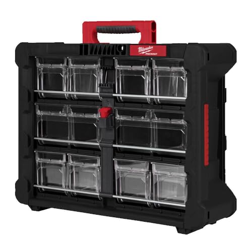 Milwaukee 4932498323 - Organizzatore Packout Tip Bin Con Contenitori