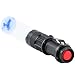 JacobsParts FLT-D 365nm 5W UV LED Flashlight with Adjustable Focus for Counterfeit Detection, Document Verification, Photography, and Bodily Fluid Identification