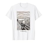 El grito Munch Pintura Expresionismo Arte Skrik modern Camiseta