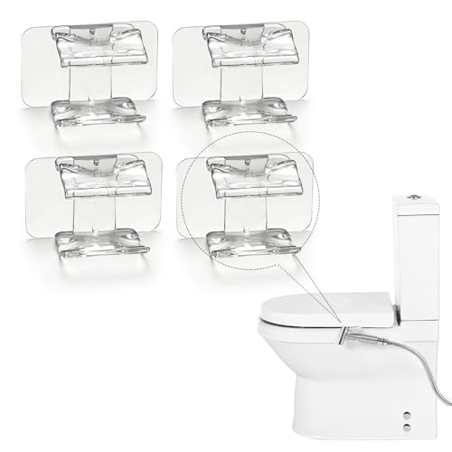 NEEVIRID Holder for Handheld Toilet Bidet Sprayer 4 Pack Handle