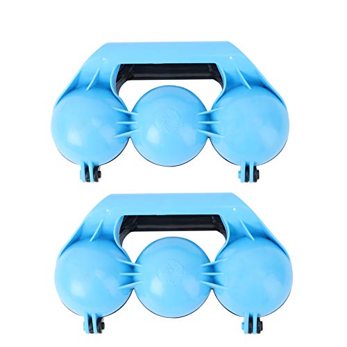 Preisvergleich Produktbild Angoily 2 Stück Schneespielset Schneeballhersteller Schneefestung Baukasten Schneeballspielzeug Schneekampfspielzeug für Kinder Erwachsene Winterspiel im Freien (Zufällige Farbe)