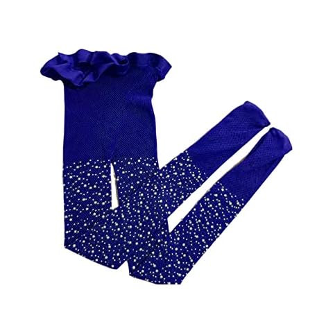 YILEEGOO Rhinestone Sparkle Tights for Girls Cover