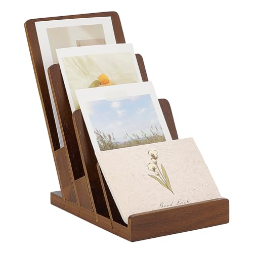 FINGERINSPIRE 4 Stufiger Broschürenständer Aus Holz...