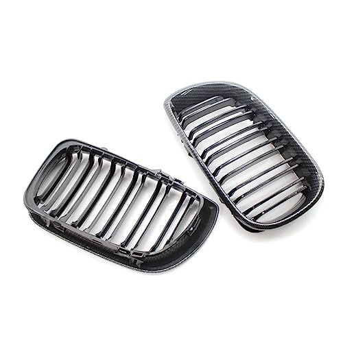 Rejilla de parachoques delantero E46 Touring 2002-2005 en acabado negro brillante. 4